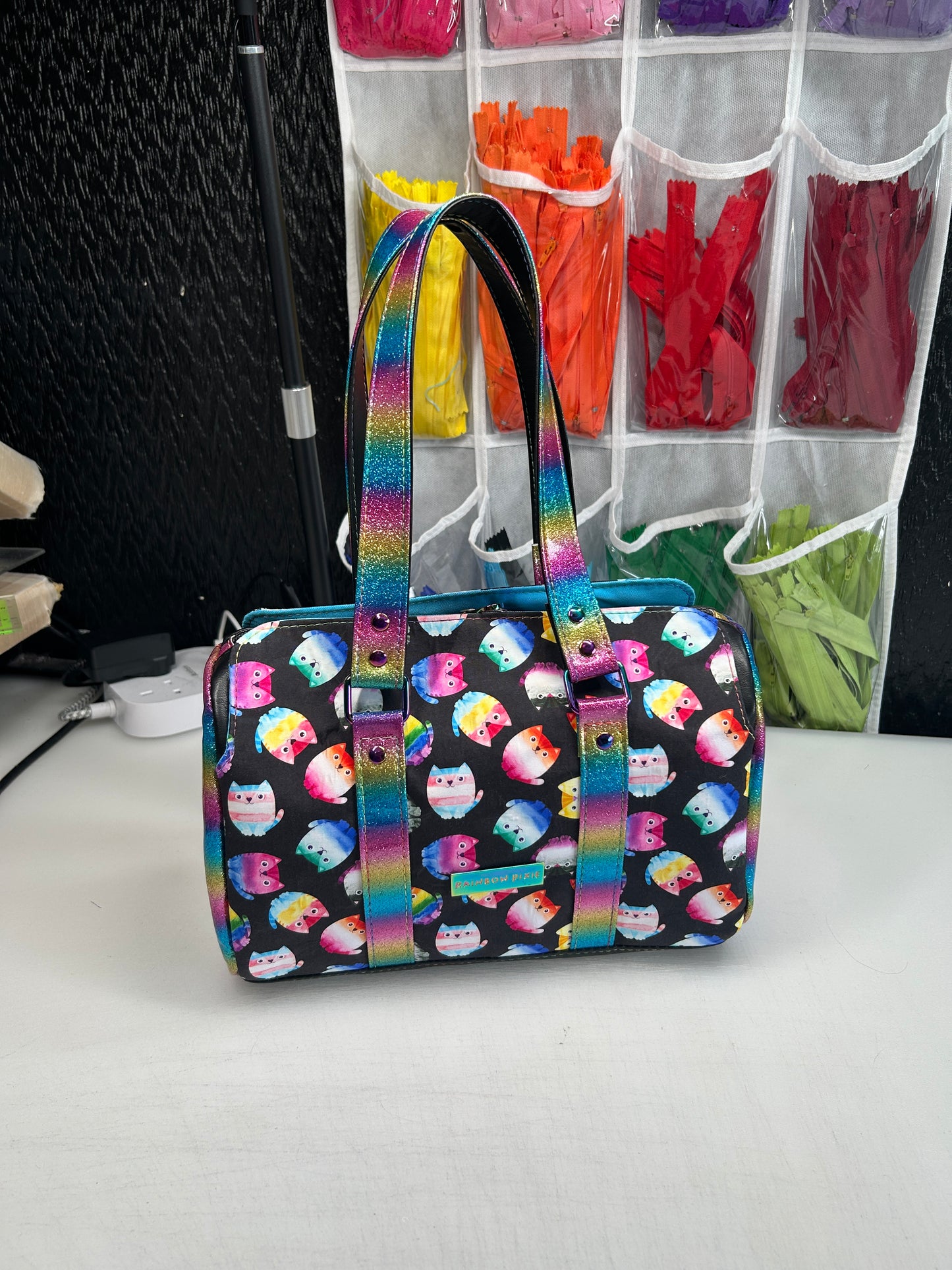Pride cats barrel bag