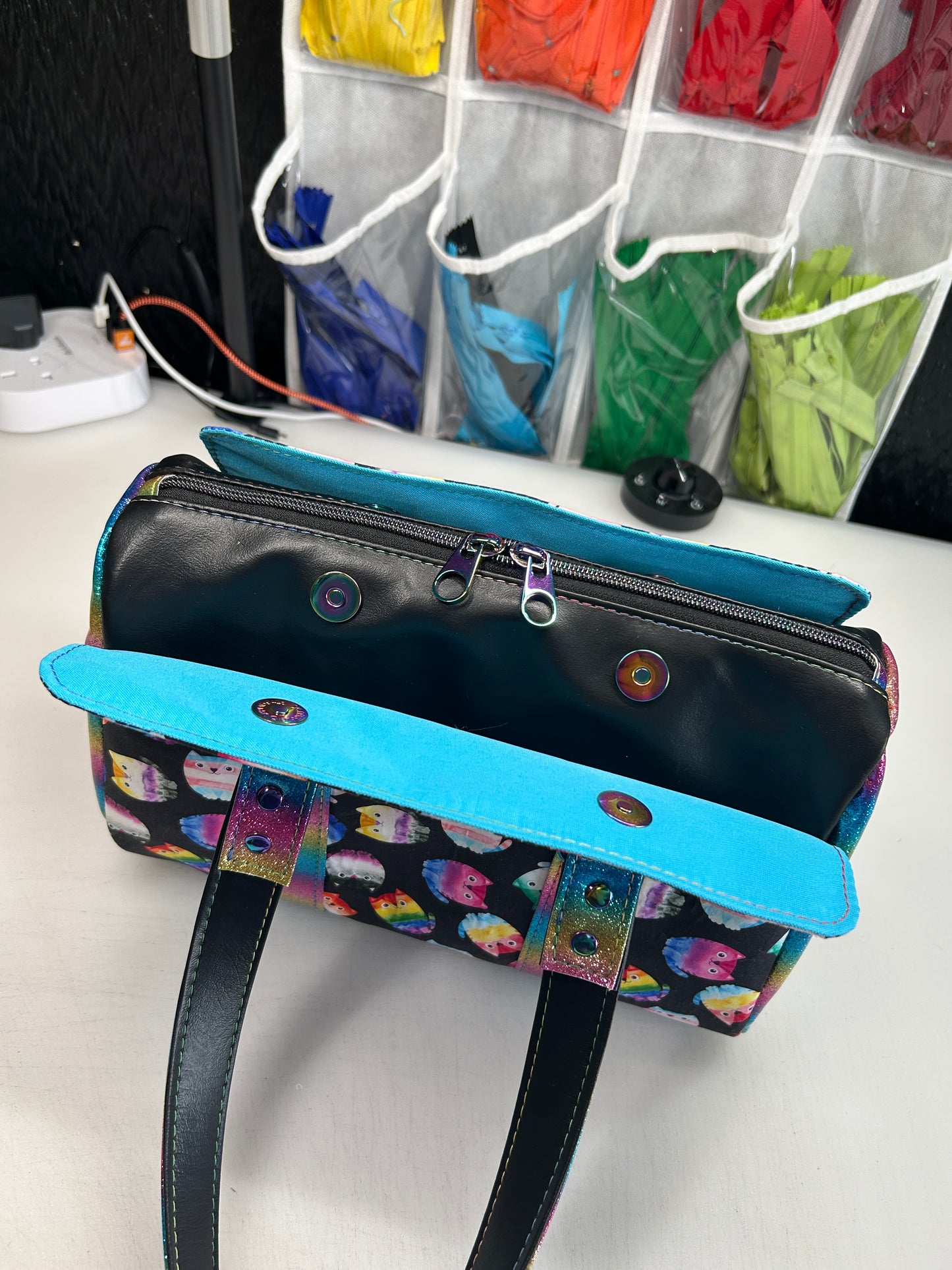 Pride cats barrel bag