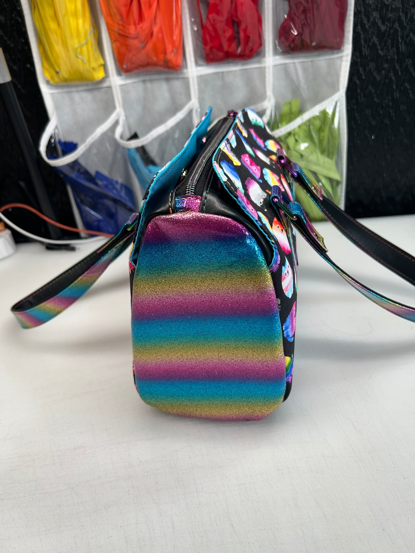 Pride cats barrel bag