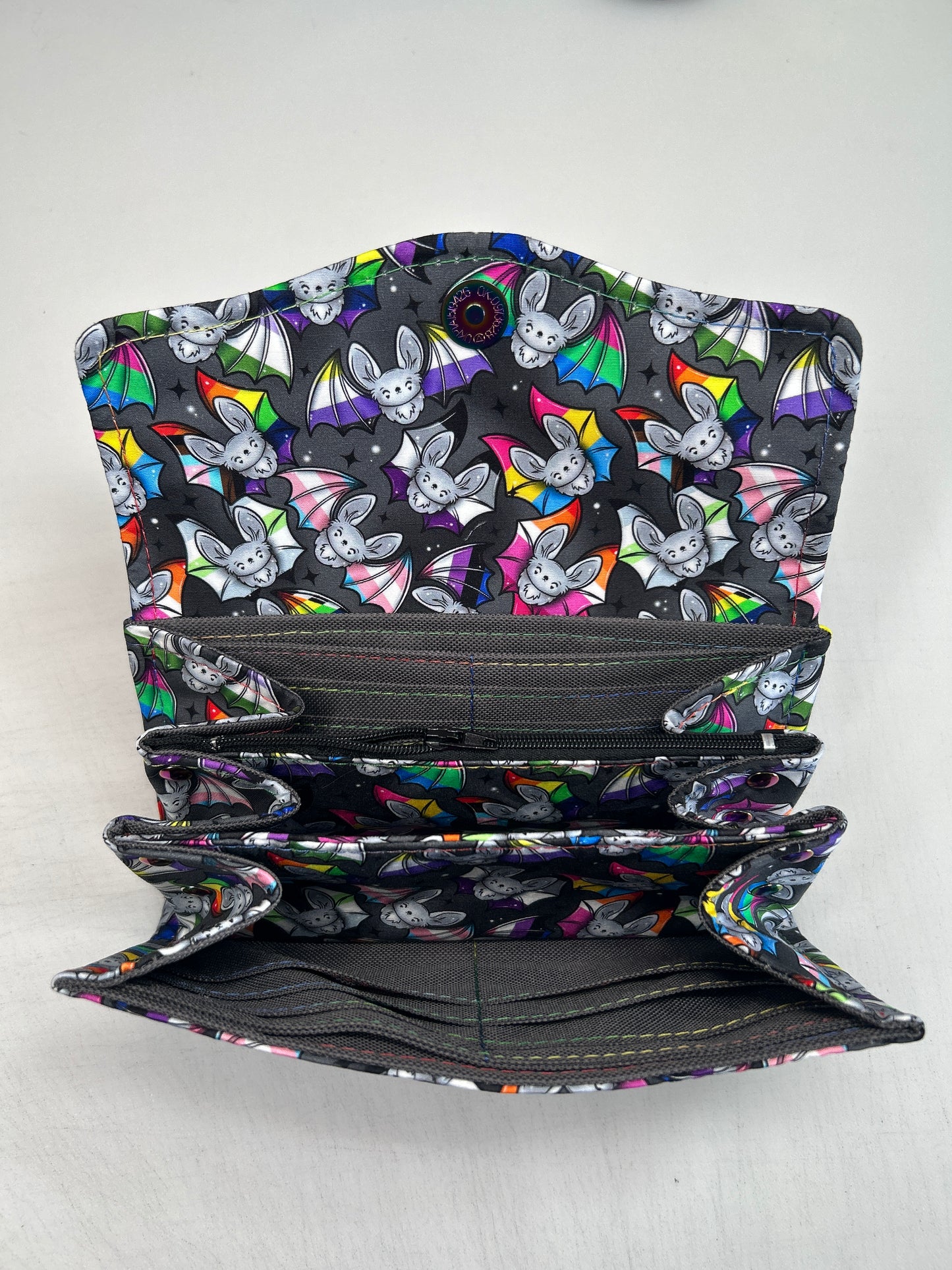 Pride Bats themed Purse