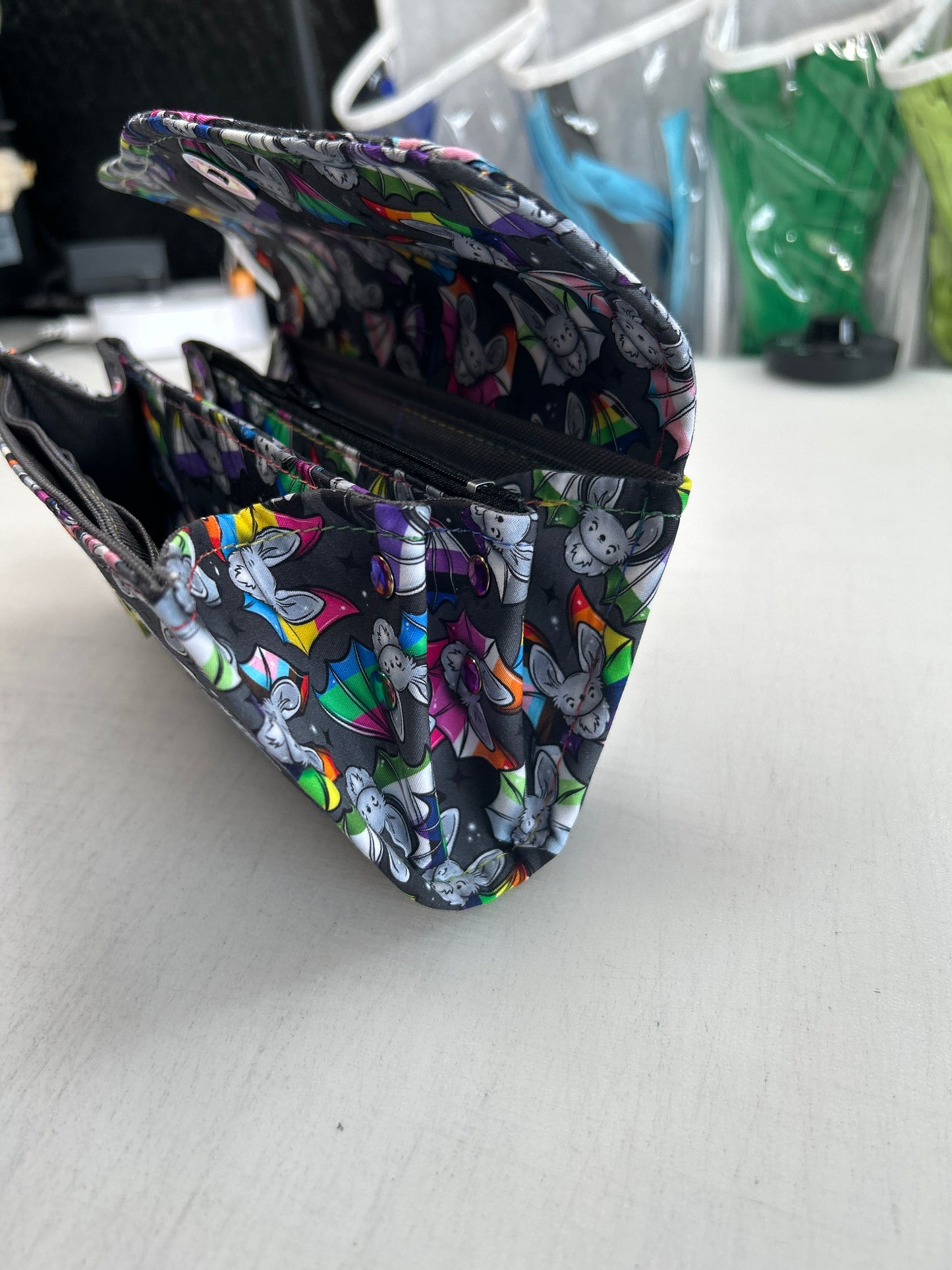 Pride Bats themed Purse