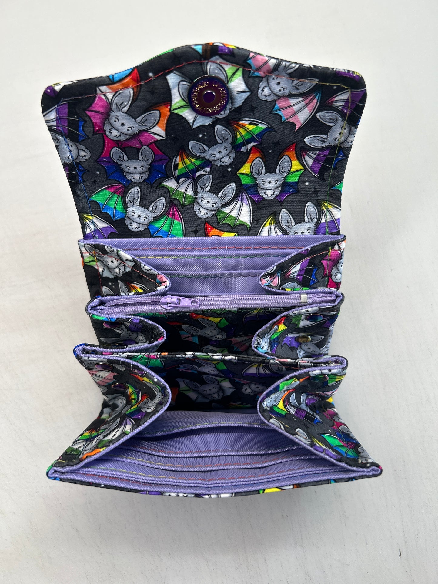 Pride Bats themed Purse
