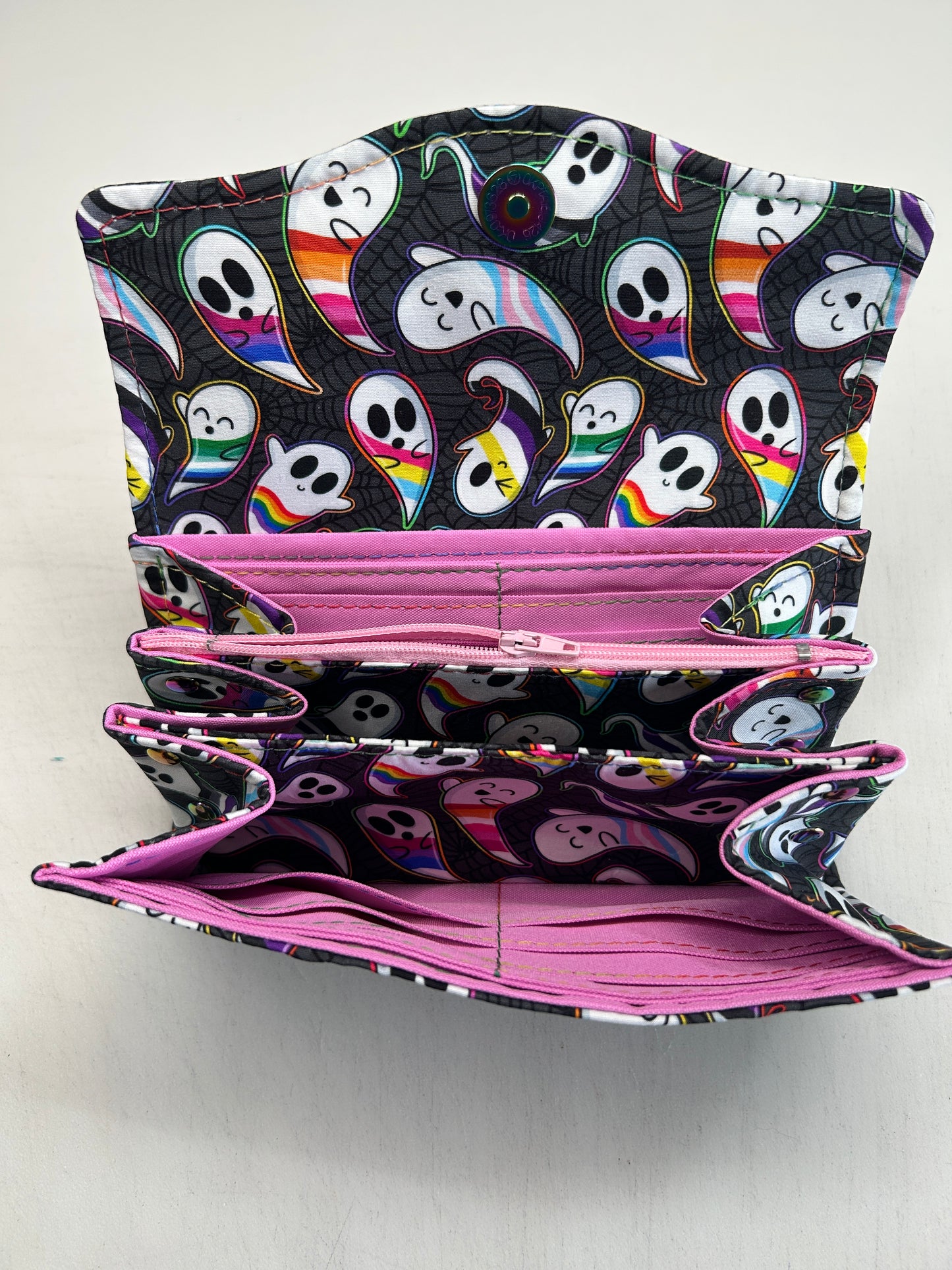 Pride Ghosts themed Purse