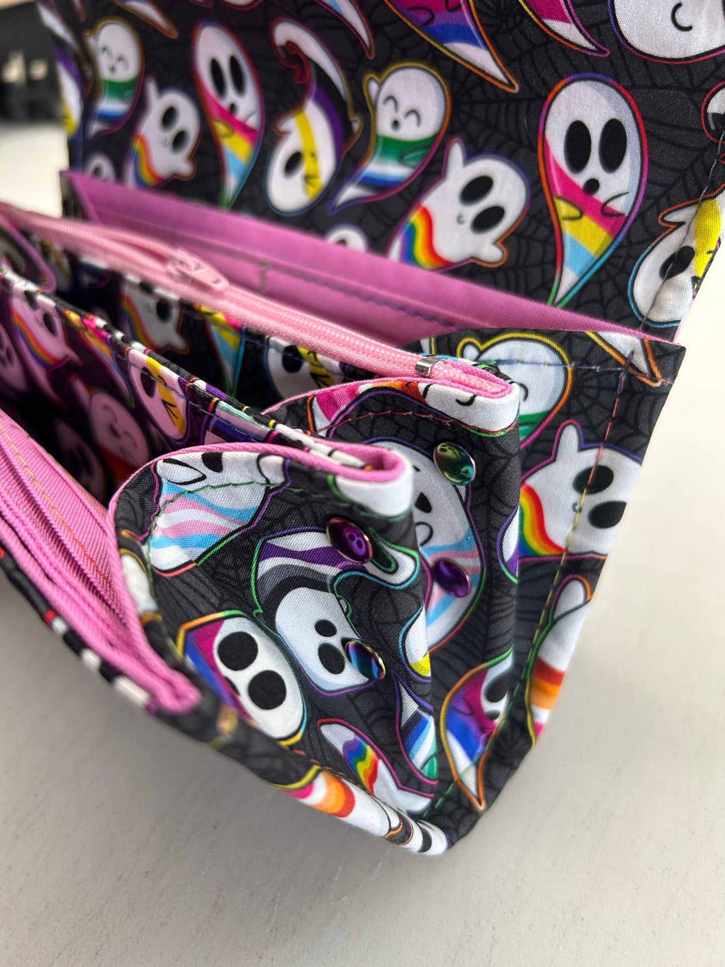 Pride Ghosts themed Purse