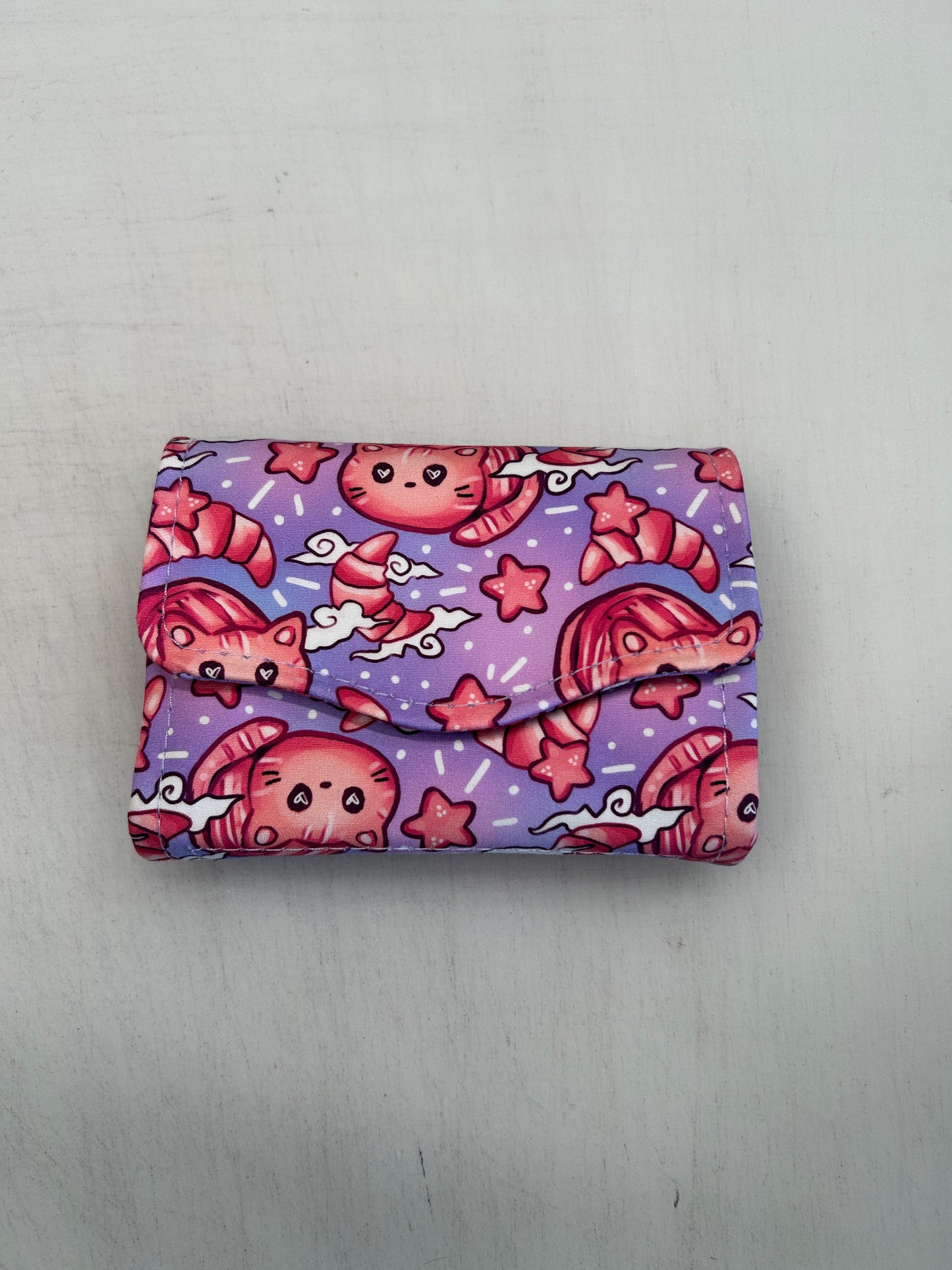 croissant cat Themed Small Purse