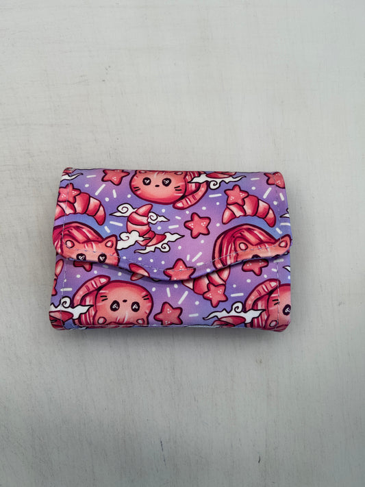 croissant cat Themed Small Purse