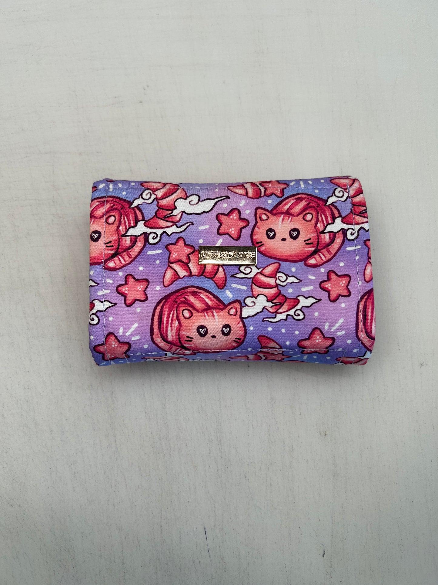croissant cat Themed Small Purse