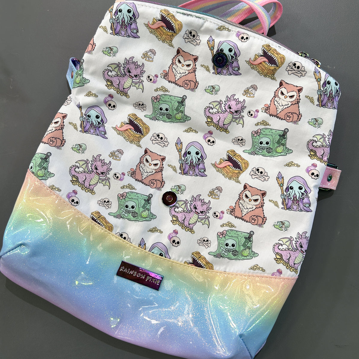 Cute DnD foldover crossbody bag - image 2