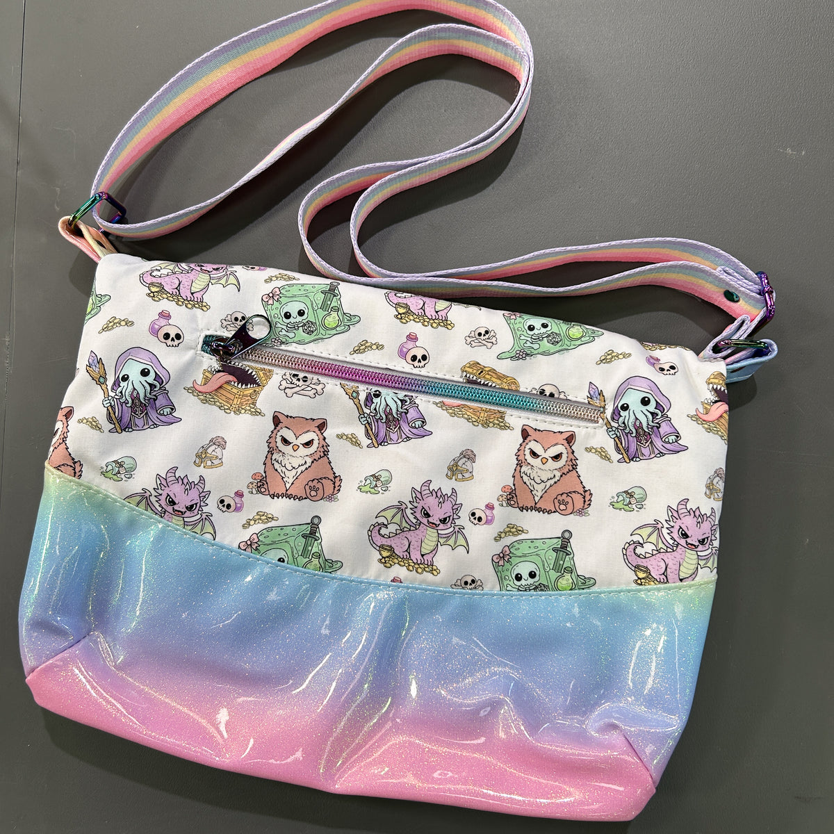 Cute DnD foldover crossbody bag - image 3