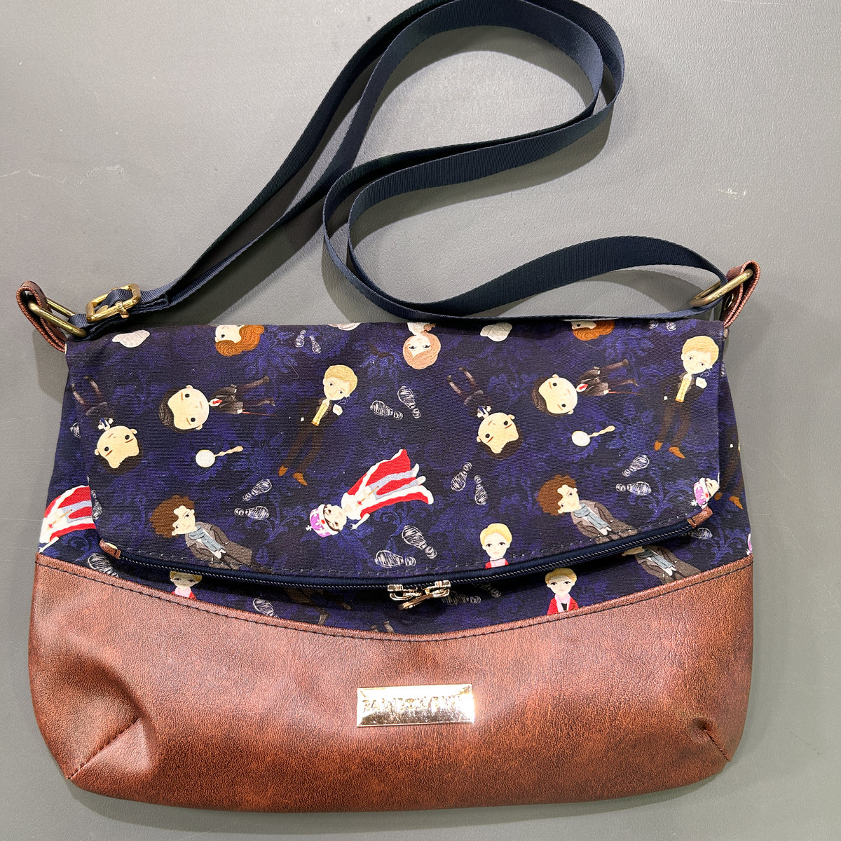 Sherlock foldover crossbody bag - image 1