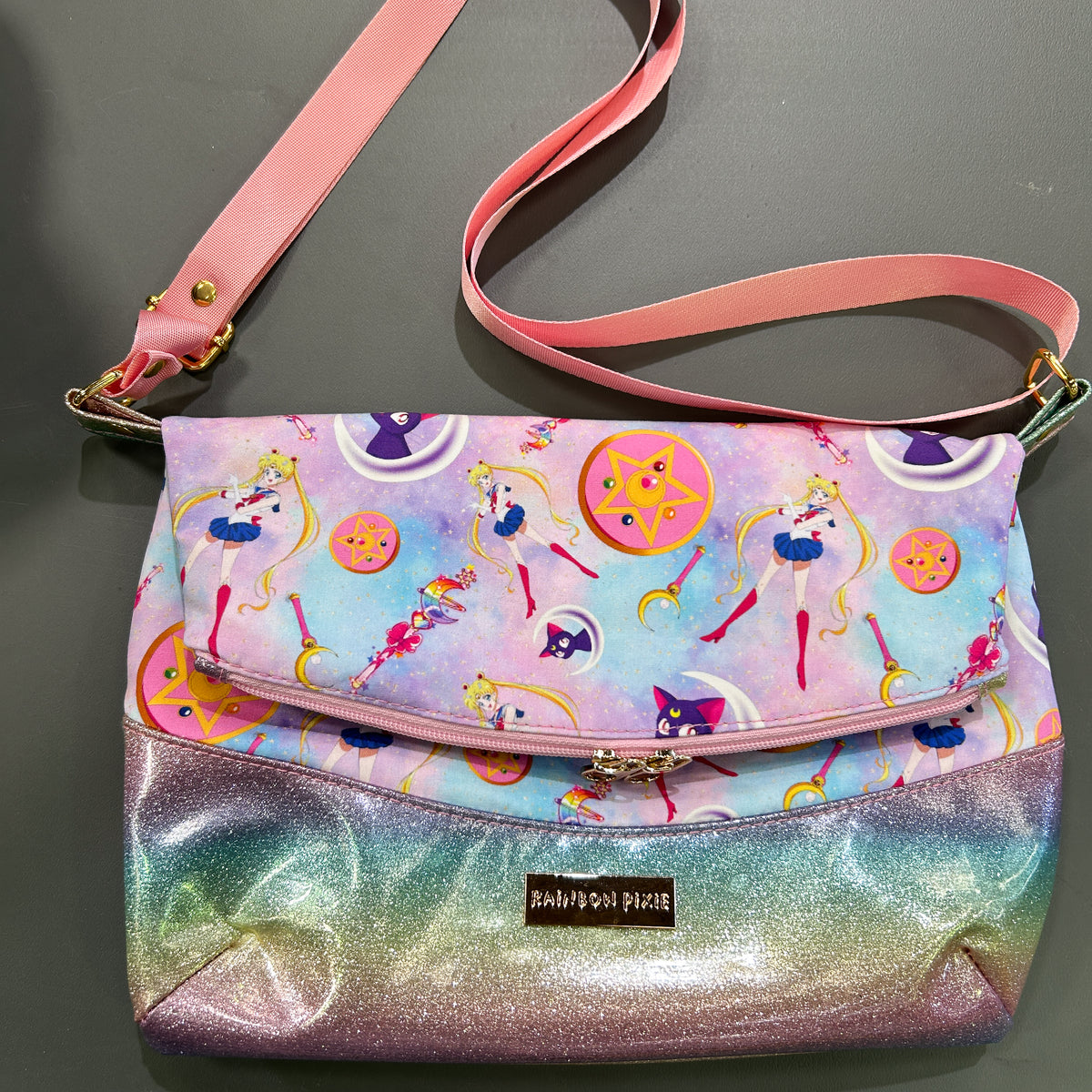 Sailor Moon foldover crossbody bag - image 1