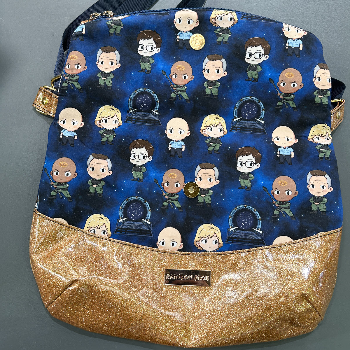 Stargate foldover crossbody bag - image 2