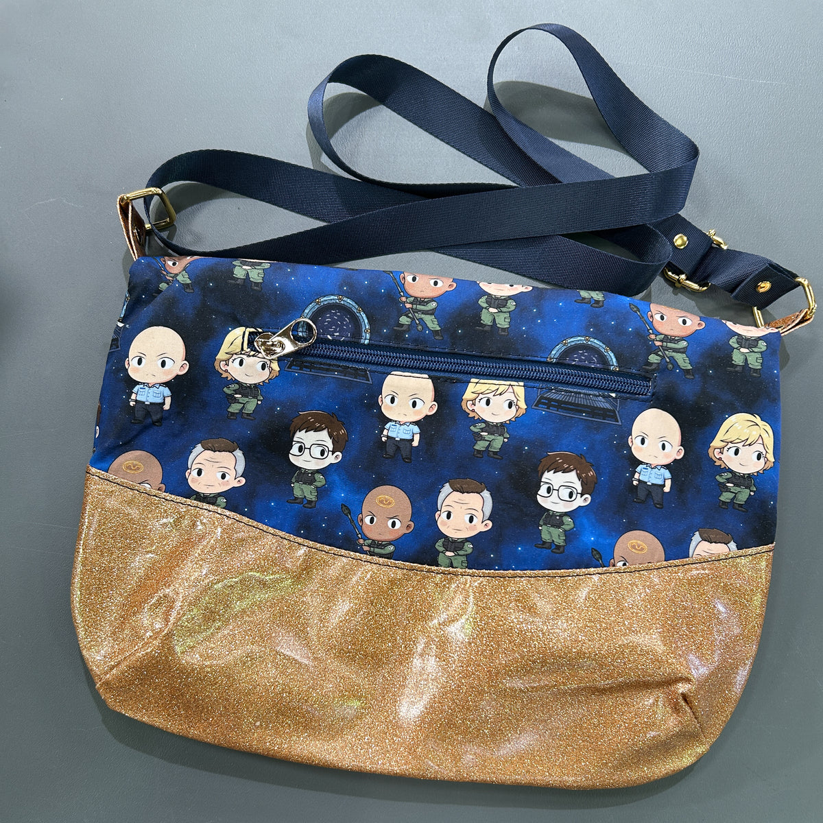 Stargate foldover crossbody bag - image 3
