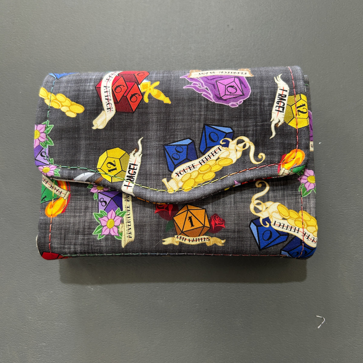 Black Dice Small Purse - image 1