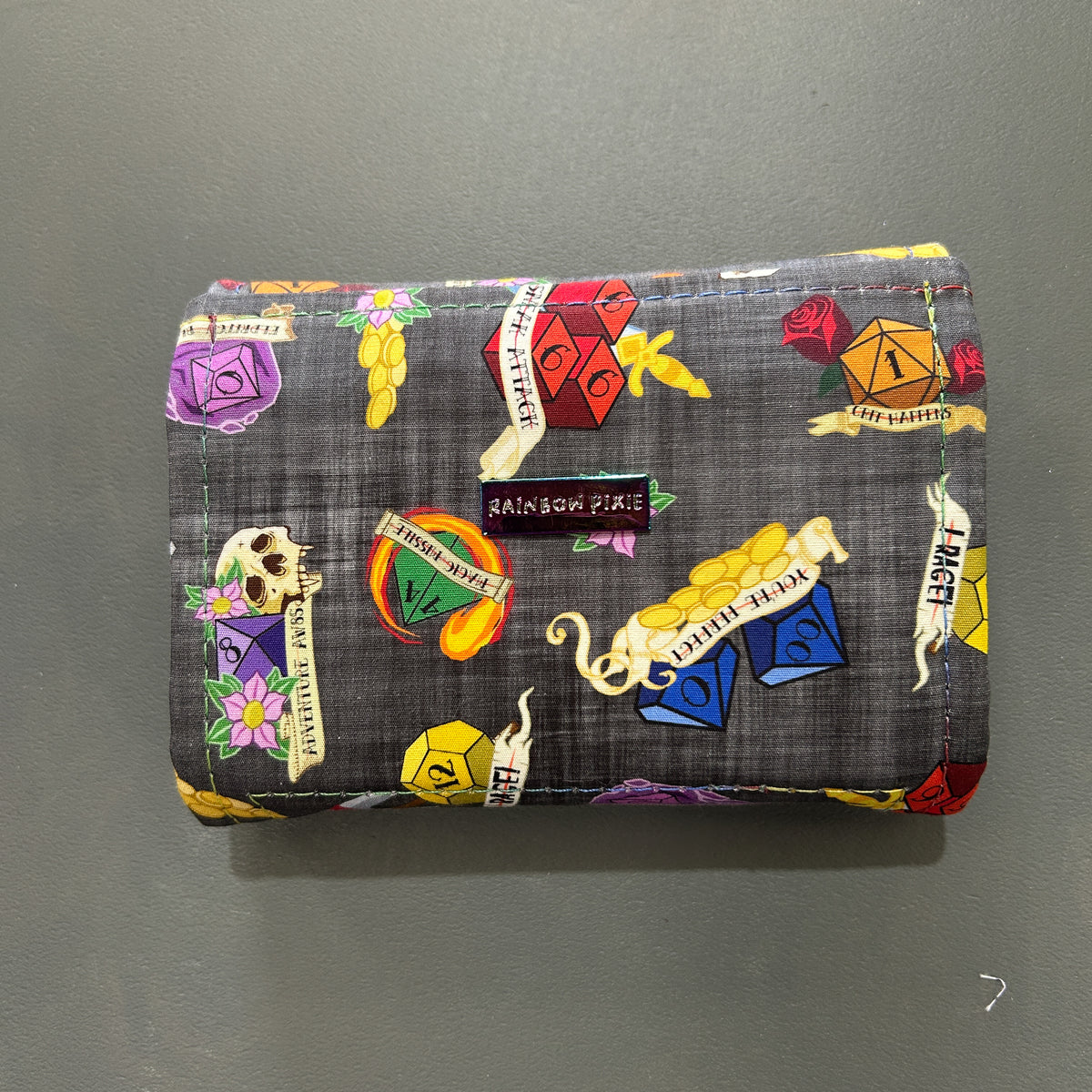 Black Dice Small Purse - image 2