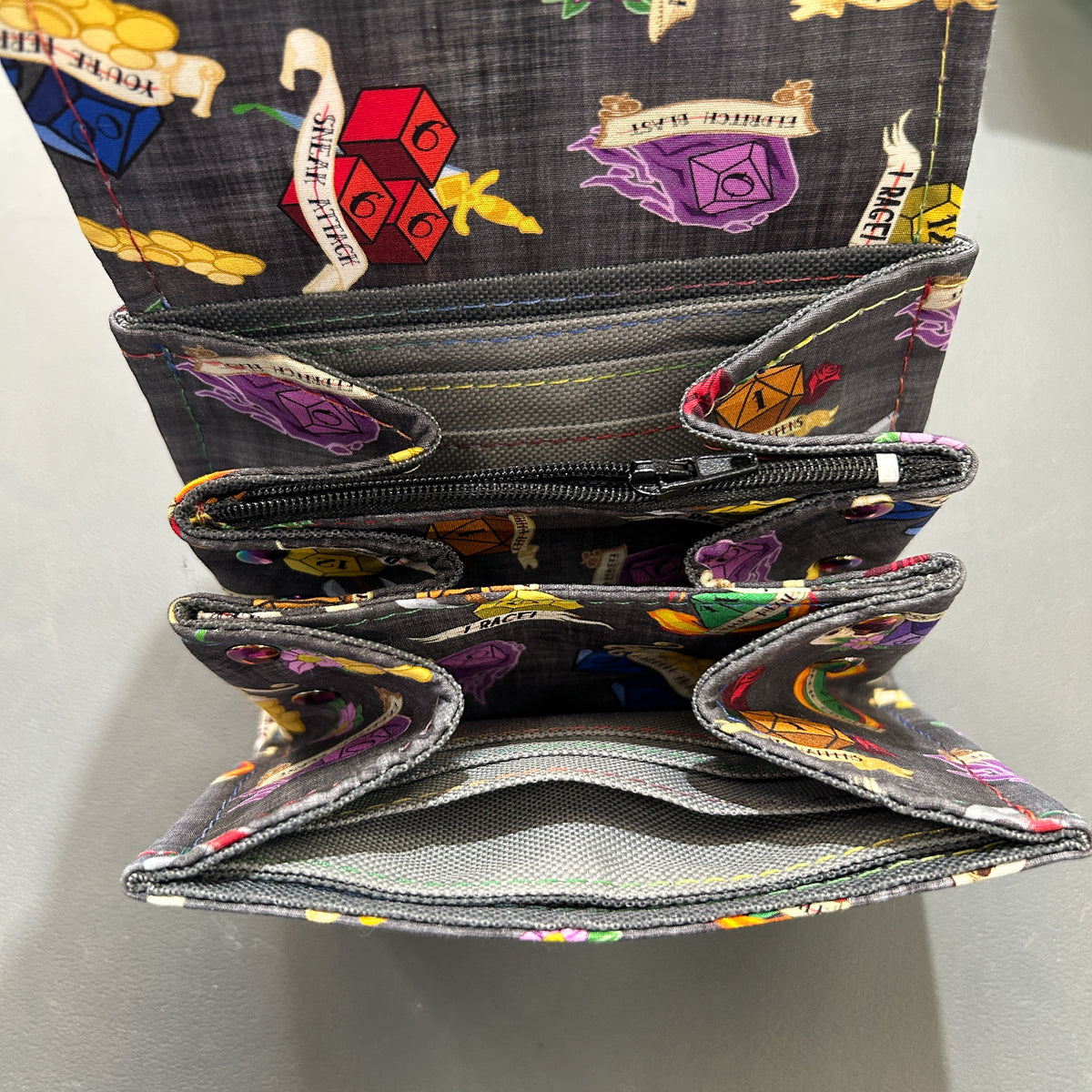 Black Dice Small Purse - image 3