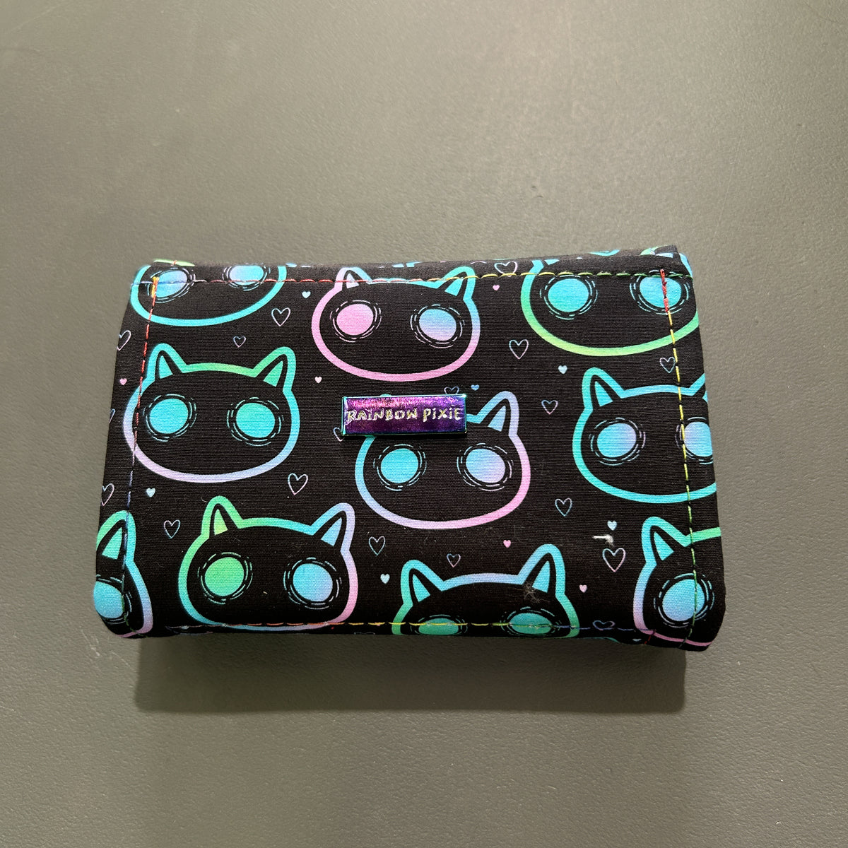 Neon Cat Small Purse - image 3