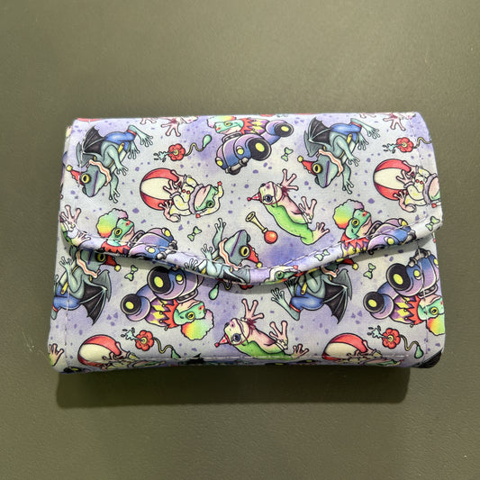 Clown Frogs Small Purse - image 1