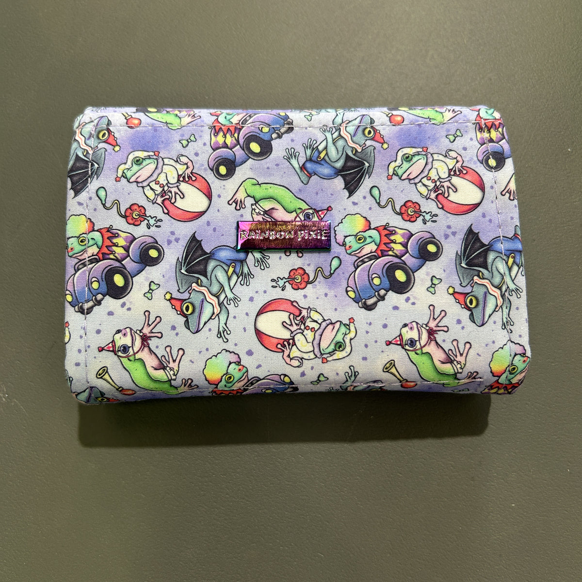 Clown Frogs Small Purse - image 2