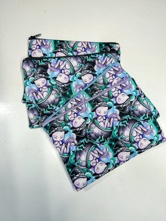 Spooky Mew Zipper Pouch - photo 1