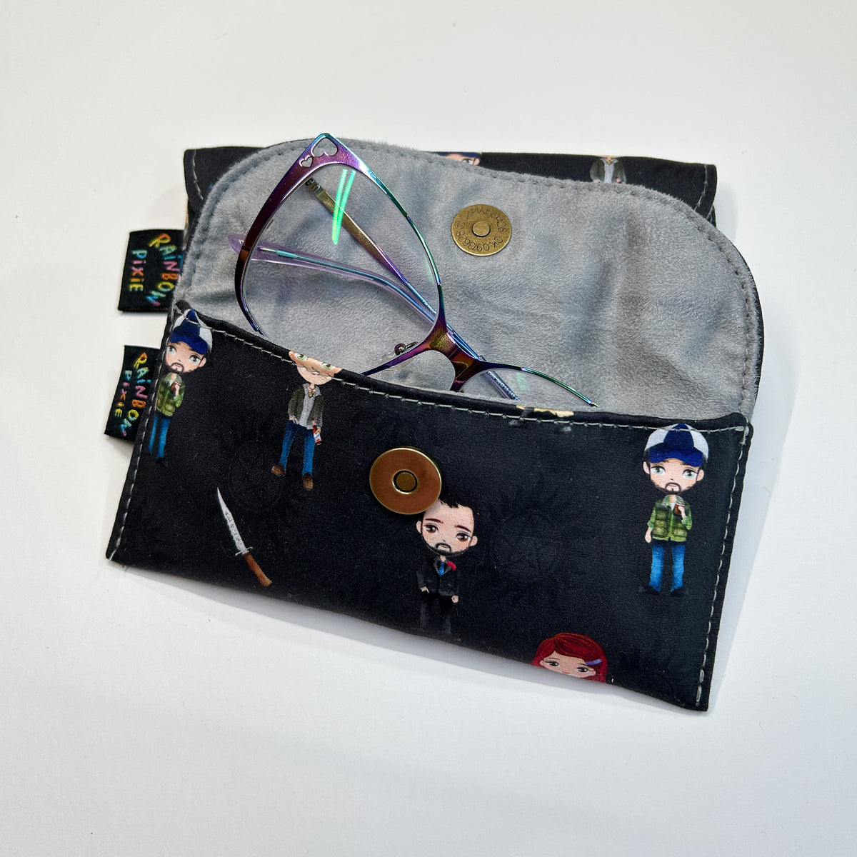 Supernatural Chibi Glasses Case