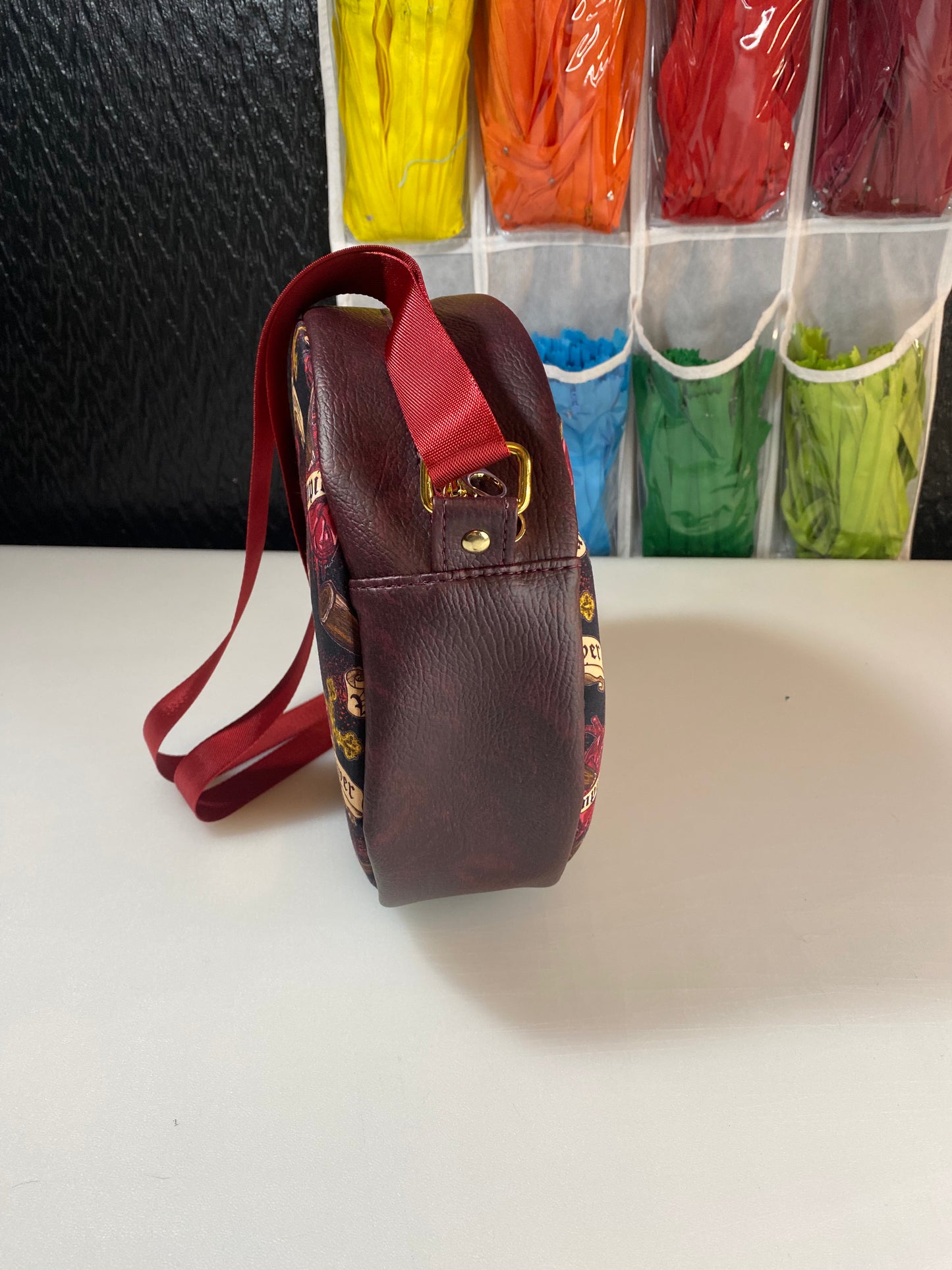 Vampire Slayer themed Crossbody Circle Bag