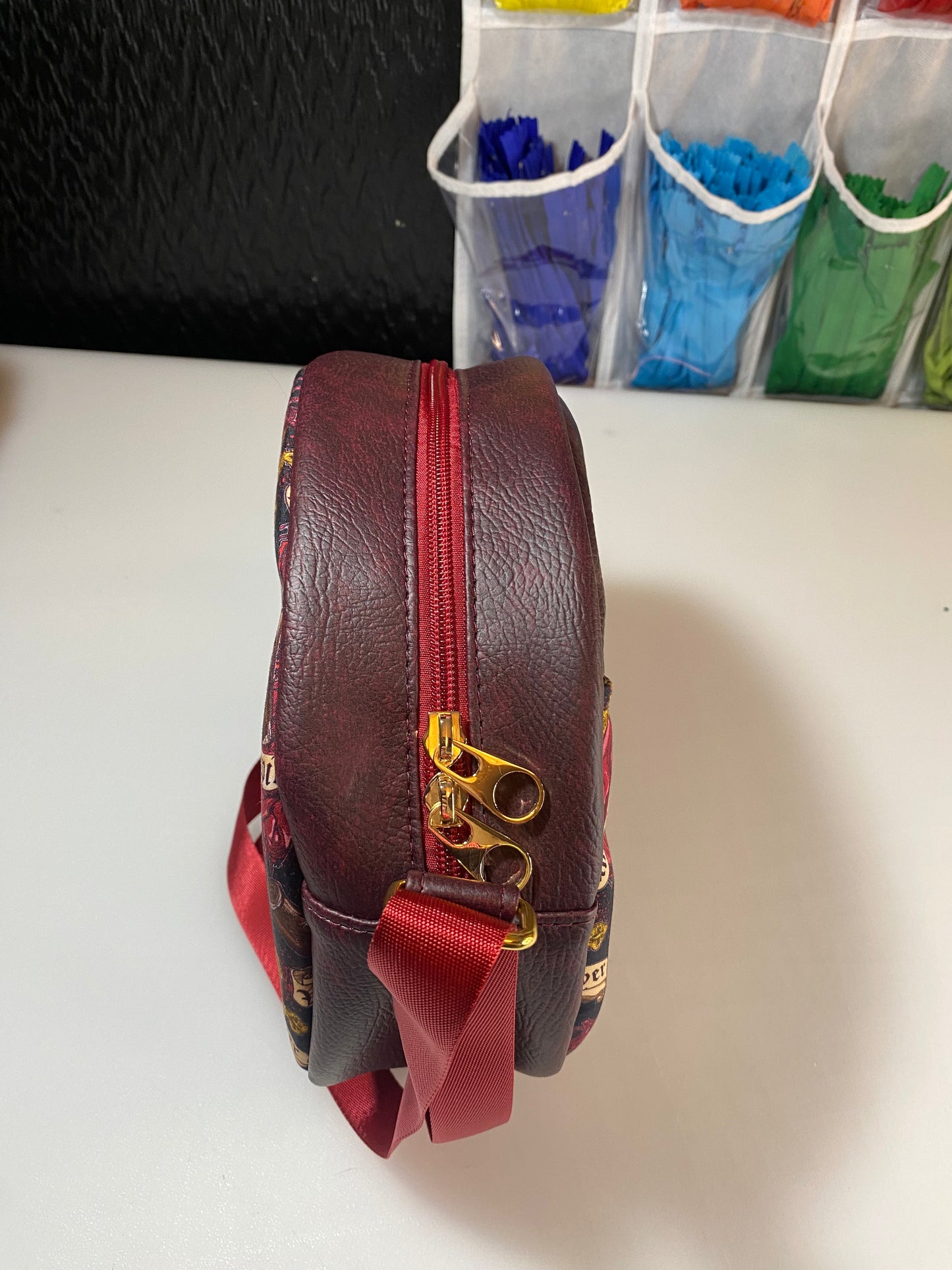Vampire Slayer themed Crossbody Circle Bag
