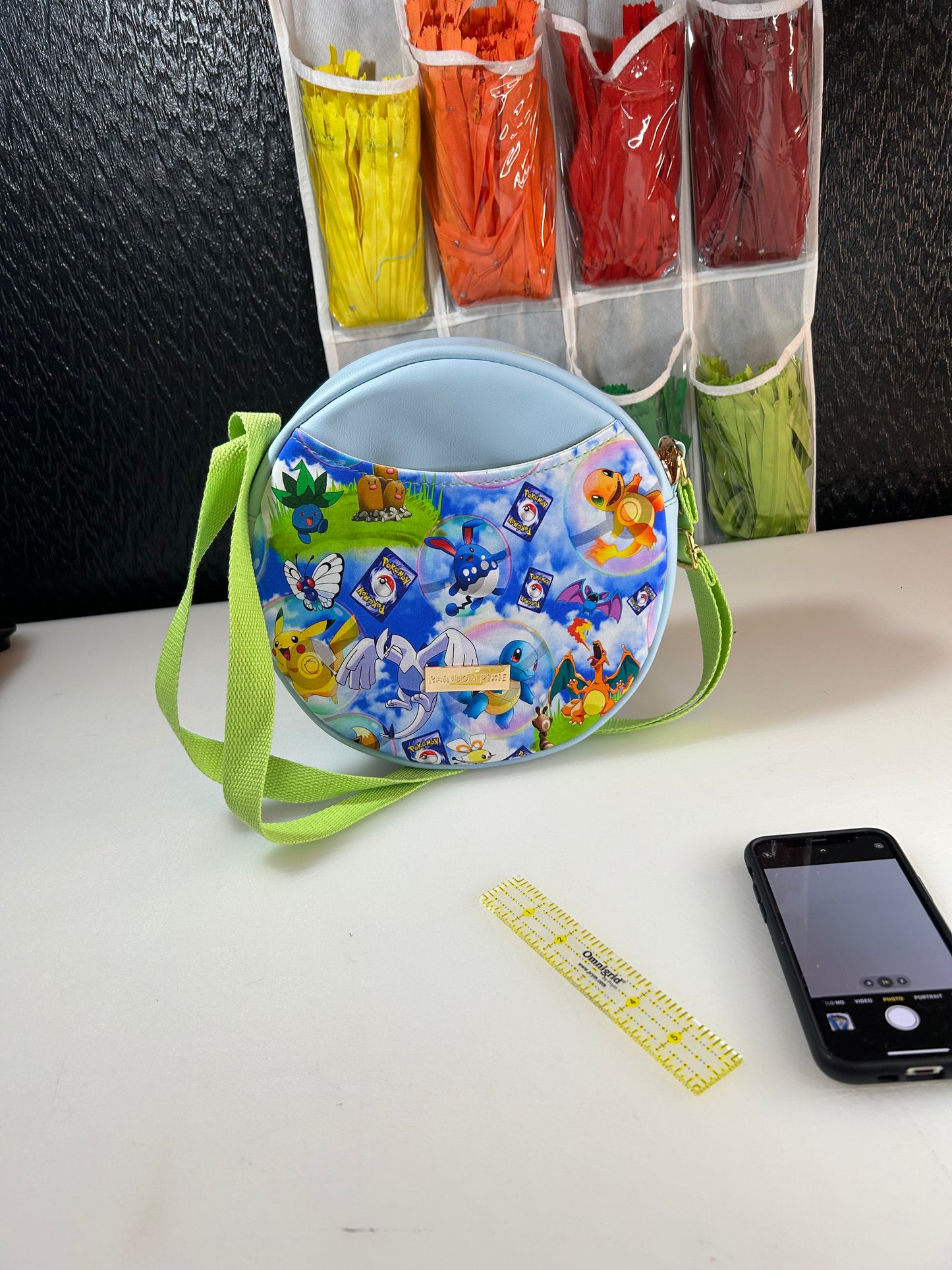 Pokemon themed Crossbody Circle Bag