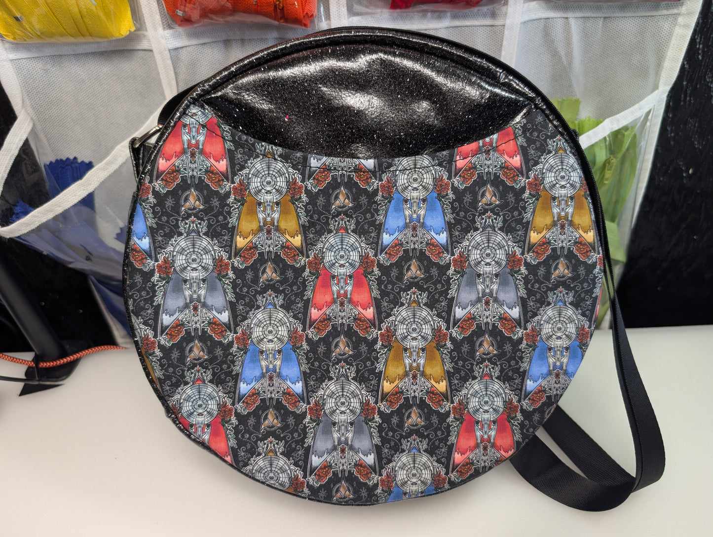 Star Trek themed Crossbody Circle Bag