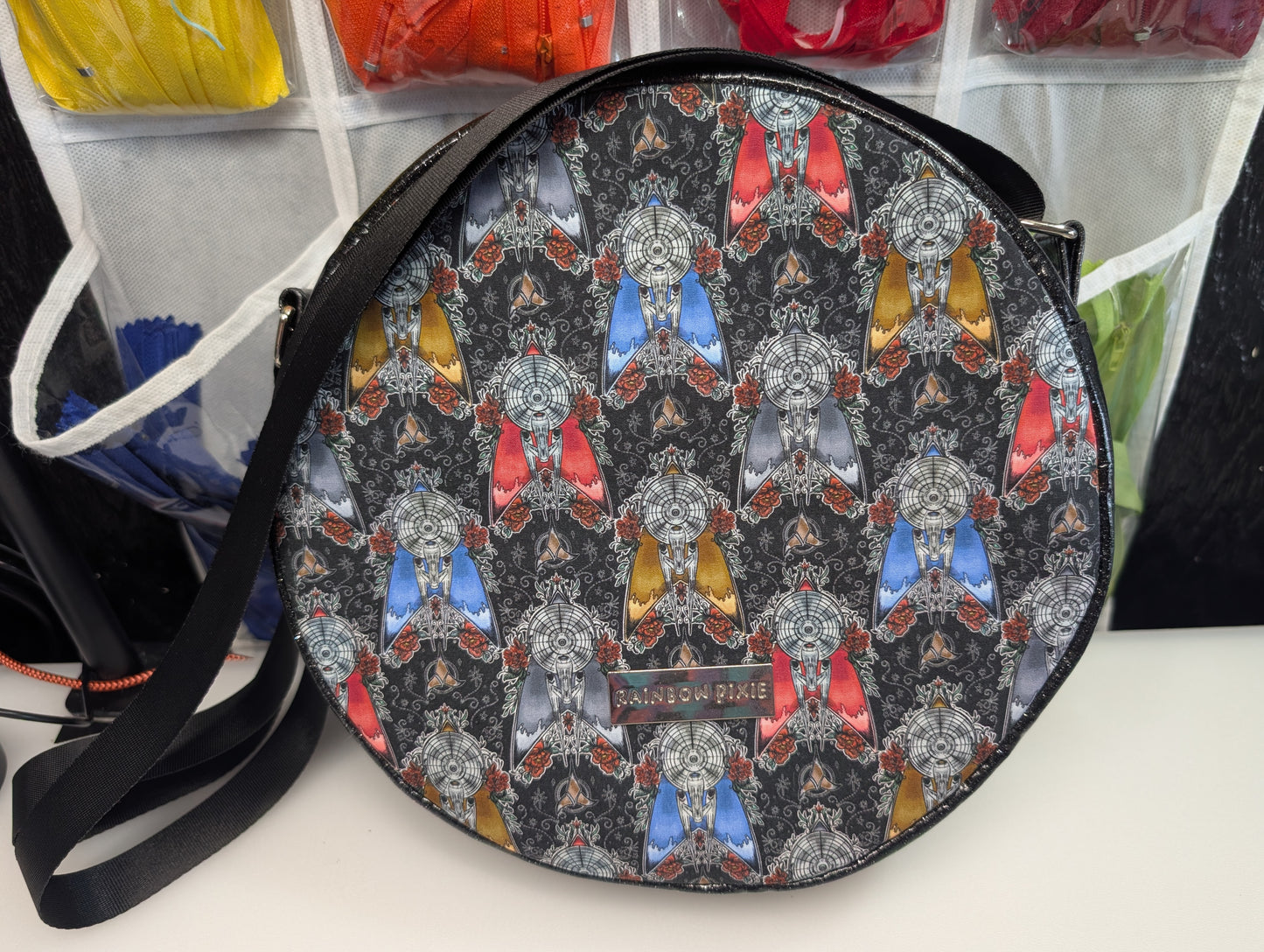 Star Trek themed Crossbody Circle Bag