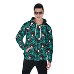 Load image into Gallery viewer, Spooky kind of Love All-Over Print Zip Up Hoodie With Pocket, Unisex Hoodie Design
