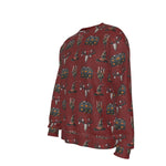 Load image into Gallery viewer, Ghoulish Yule All-over Print sweatshirt