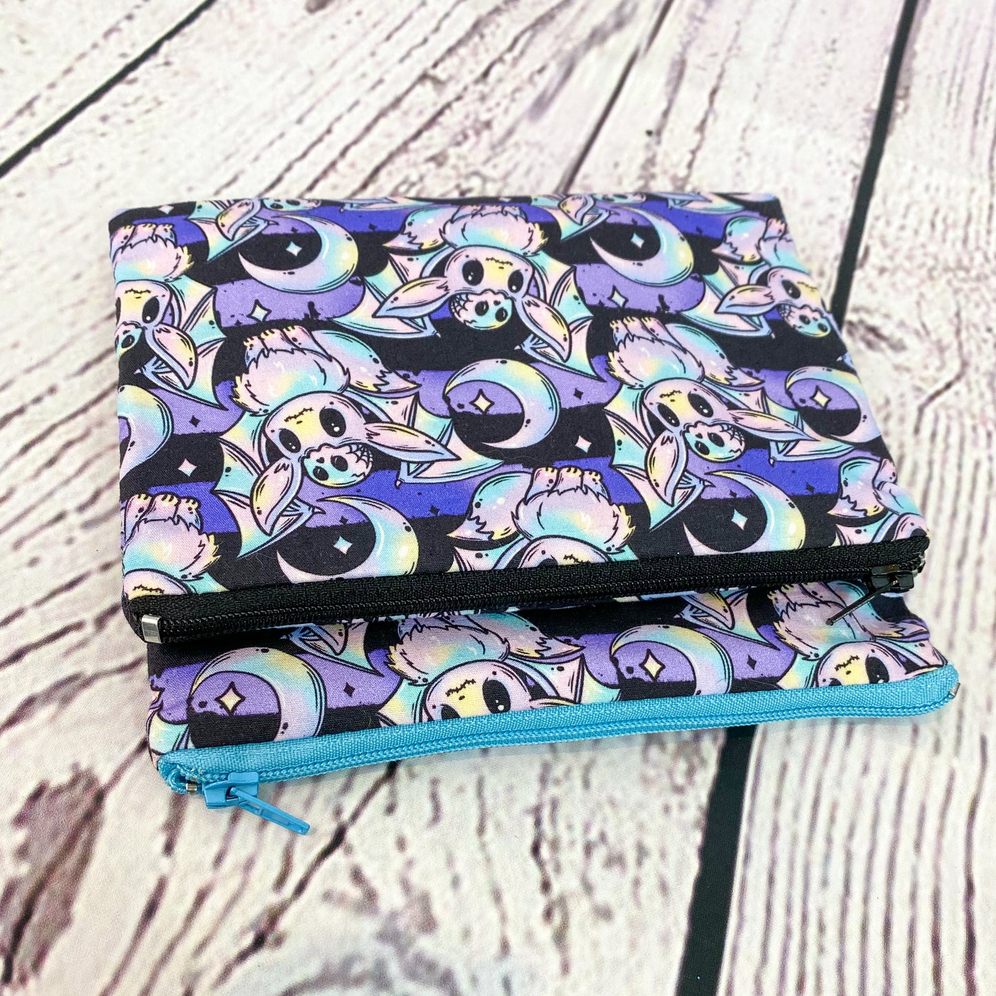 Spooky Eevee themed Waterproof zipper pouch