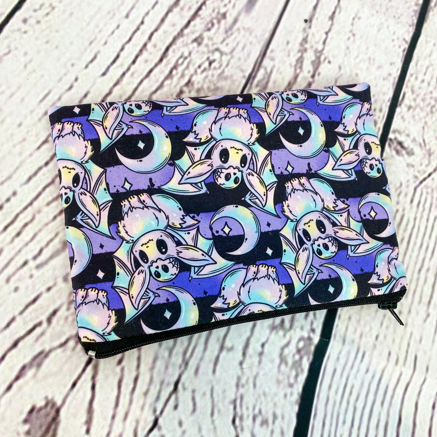 Spooky Eevee themed Waterproof zipper pouch