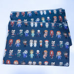 Load image into Gallery viewer, Horror character line-up Waterproof zipper pouch