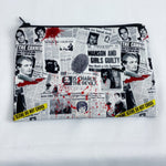 Load image into Gallery viewer, True Crime Waterproof zipper pouch